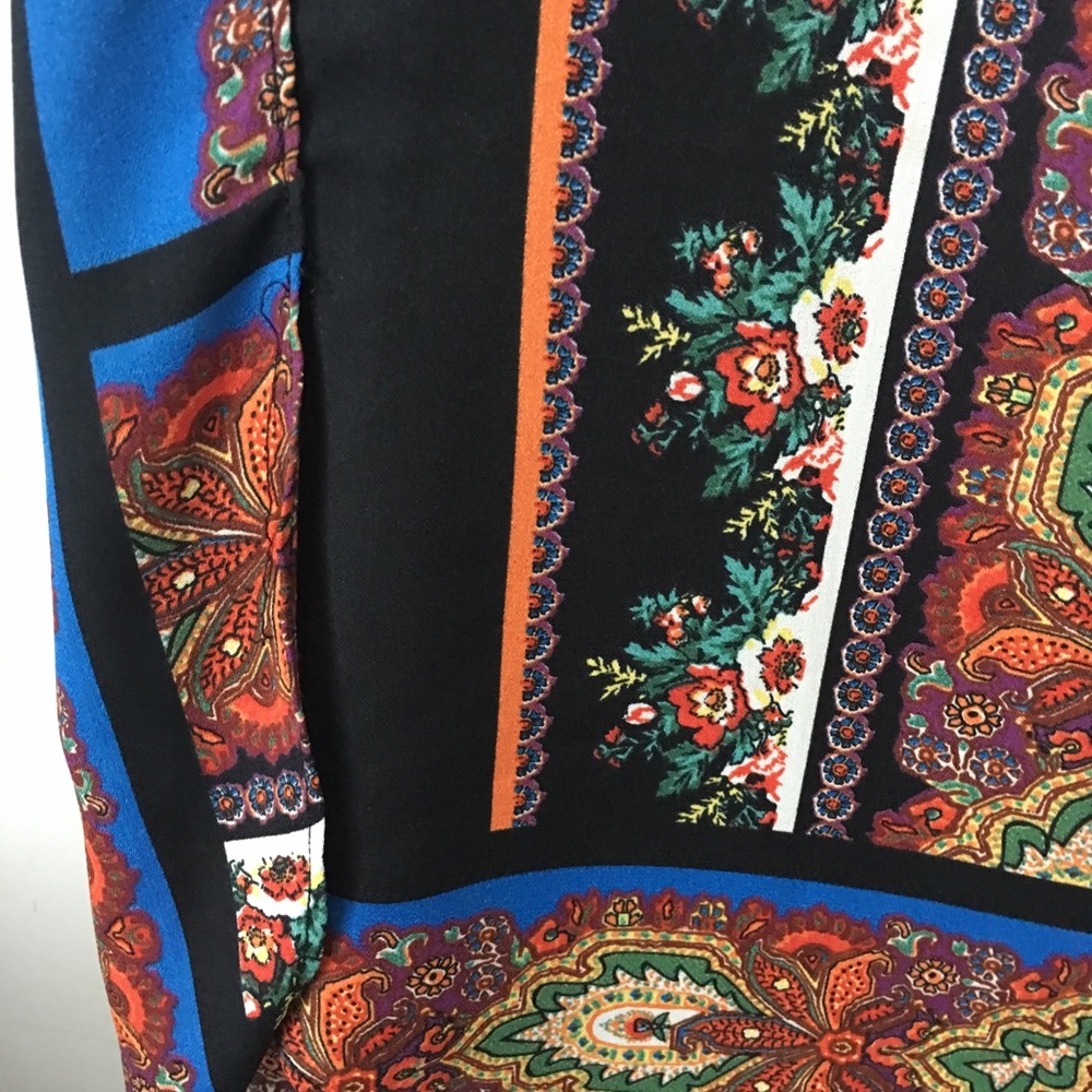 Patterned dress with lining - Picture 4 of 5